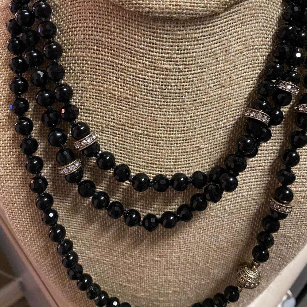 Black necklace